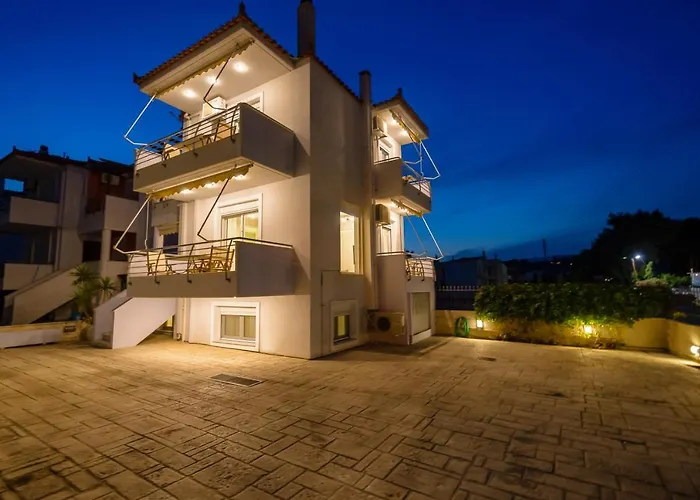 Lemoni Luxury In Front Of The Sea 别墅 Kechries